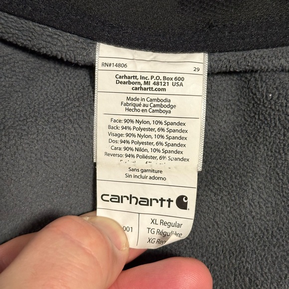 Carhartt Men’s Crowley Soft Shell Jacket. - Picture 7 of 7